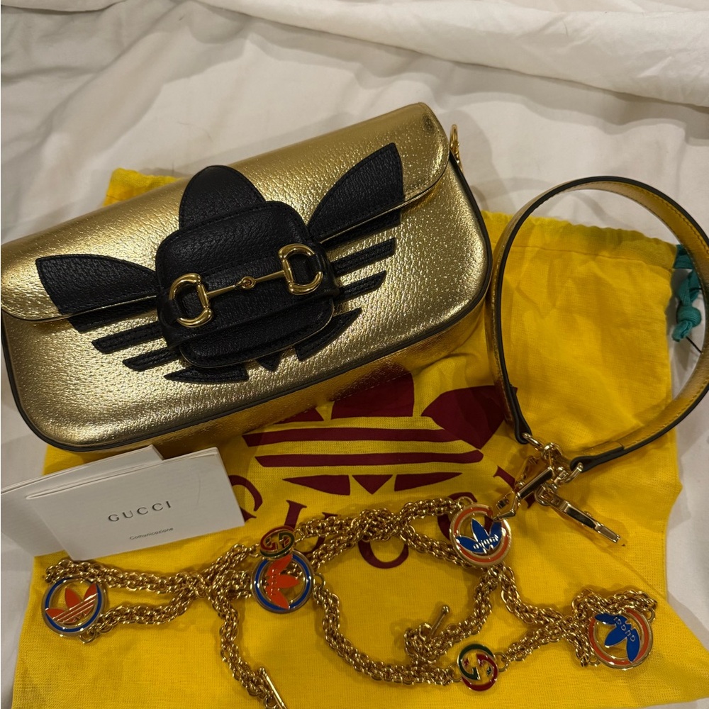 Gucci x Adidas Horsebit Bag